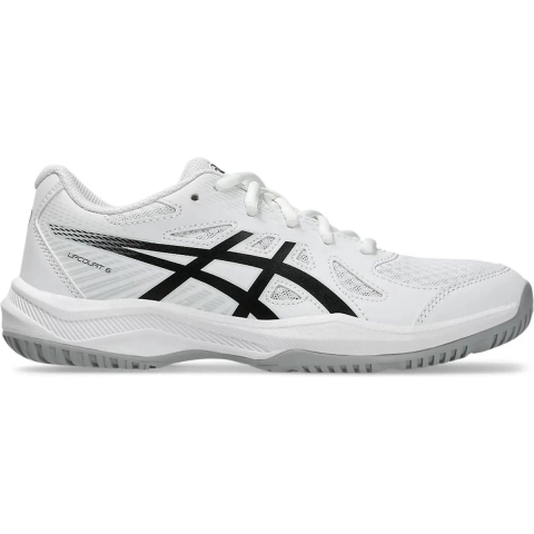 Asics Schoenen - Upcourt 6 GS - Wit/Zwart - Asics - 32,5 - Schoenen