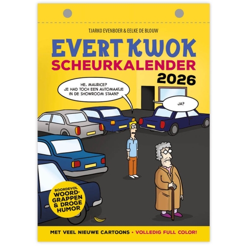 Evert Kwok Scheurkalender 2026