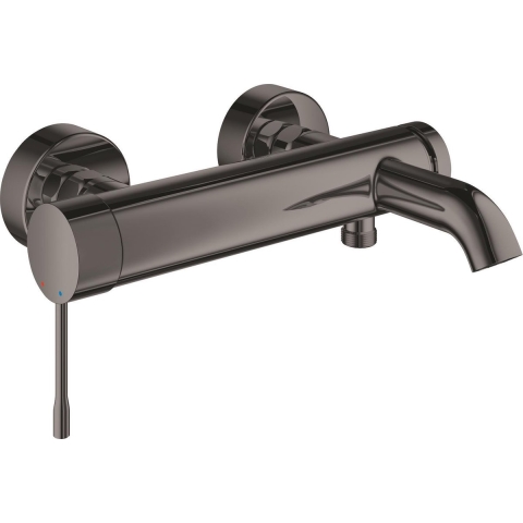 GROHE Essence New Badkraan - Mengkraan - 15 cm - Inclusief Koppelingen - Hard Graphite (Antraciet)