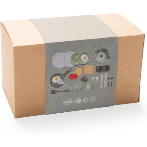 Dantoy Ontbijt - Green Garden - 29 Onderdelen - Dantoy - OneSize - Speelgoedeten