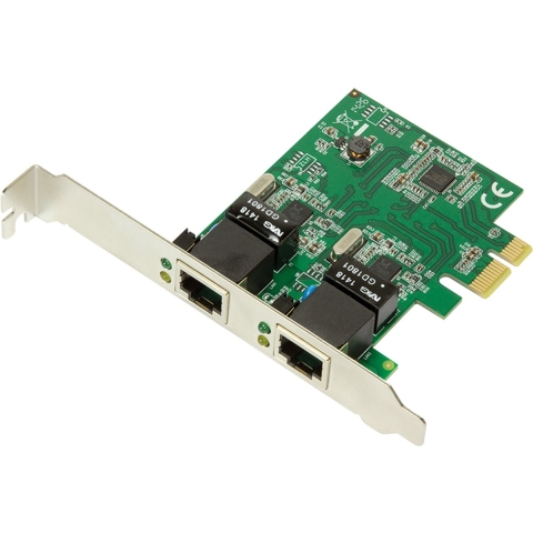 LogiLink PC0075 PCIe uitbreidingskaart 2x gigabit