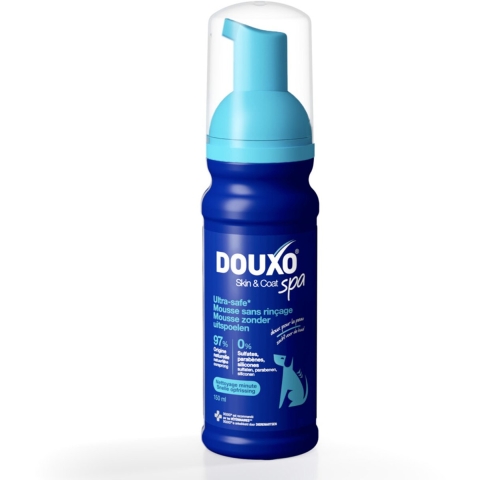2x DOUXO SPA Mousse Zonder Uitspoelen Hond 150 ml