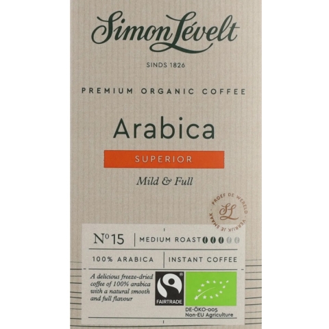 3x Simon Levelt Oploskoffie 100% Arabica 100 gr