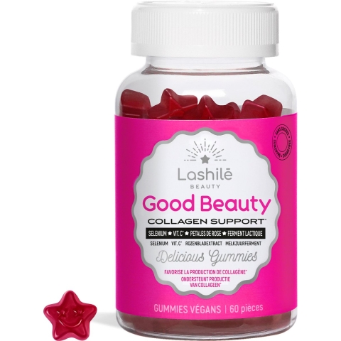 Lashilé Beauty Good Beauty Collagen Support Delicious Gummies | 60 stuks