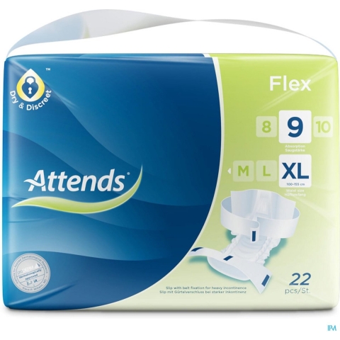 Attends Flex 9 XL | 22 stuks