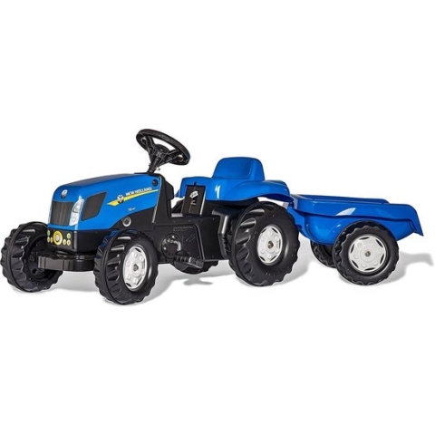 Rolly Toys rollyKid New Holland - Traptractor met Aanhanger