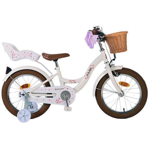 Volare Blossom Kinderfiets - Meisjes - 16 inch - Wit