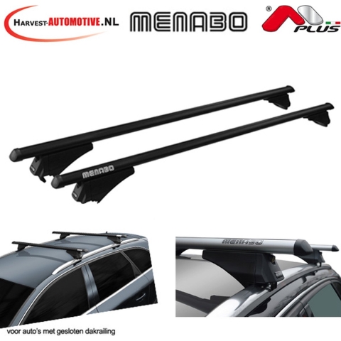 Menabo Tiger Dakdrager 120 Cm Zwart
