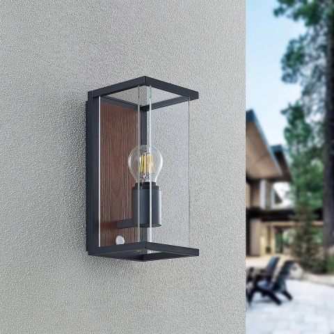 Lucande - Elwin Buiten Wandlamp w/Sensor
