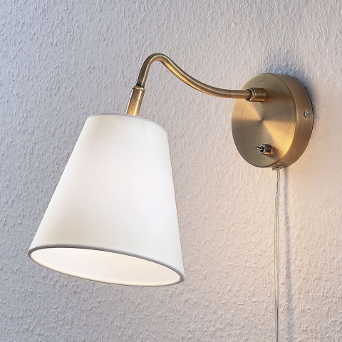 Lindby - Ethan Wandlamp Brass