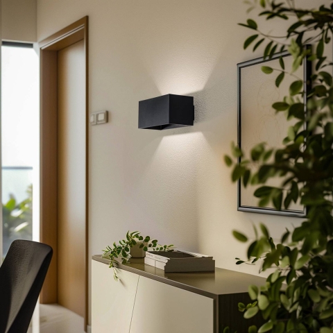 Euluna - Elestren Wandlamp Zwart