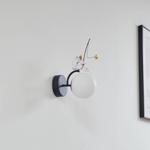 Lindby - Kosmo Wandlamp Wit