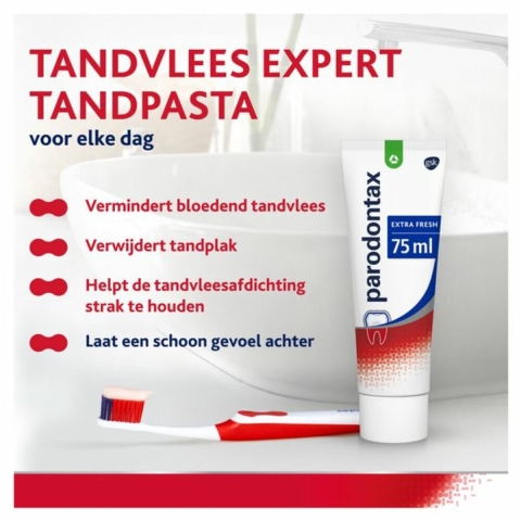 6x Parodontax Tandpasta Extra Fresh 75 ml