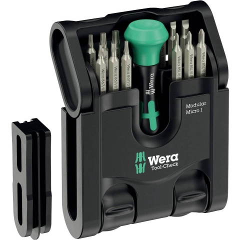 Wera 05049002001 Tool-Check Modular Micro 1 Gereedschapset In Tool-Check - 21‑delig