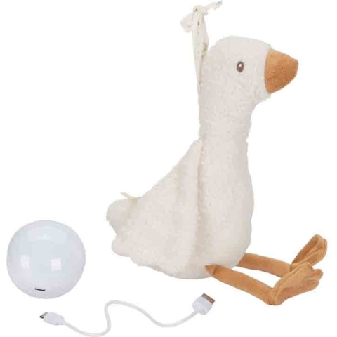 Knuffel met Licht&Geluid Little Dutch Little Goose