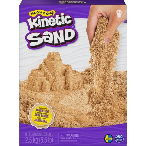 Kinetic Sand - Natuurlijk Zand - 2,5 kg - Sensorisch speelgoed
