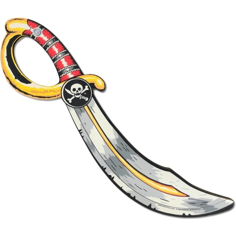 Liontouch Piratensabel - Eenvoudige tag - Liontouch - OneSize - Kostuum