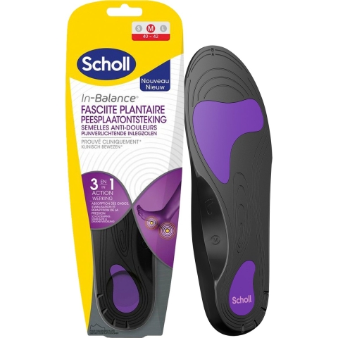 Scholl Balance Inlegzolen Peesplaatontsteking Medium (Maat 40-42)