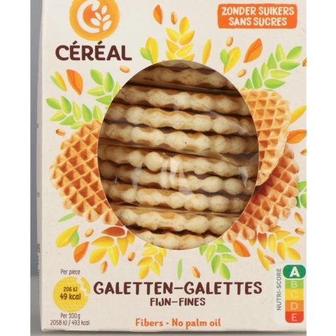 4x Céréal Galetten Fijn Suikervrij 150 gr