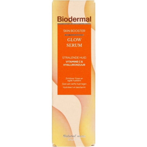 2x Biodermal Skin Booster Serum Vitamine C Glow 30 ml