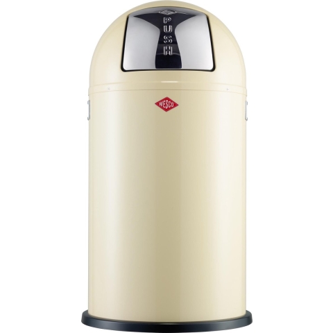 Wesco Pushboy Prullenbak - 50 l - Amandel