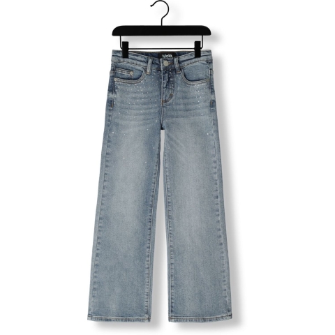 Molo Jeans - Asta - Strass Denim - Molo - 14 jaar (164) - Jeans