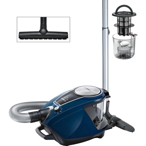 Bosch ProSilence BGS7RCL Serie 8 - Stofzuiger zonder zak - Blauw