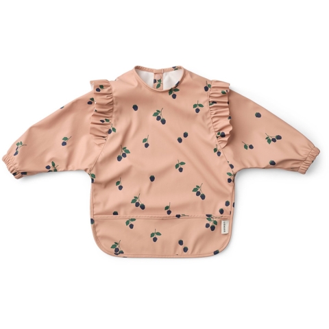 Liewood Slabbetjes - Merle Ruffle - Berry/Pale Toscane - Liewood - OneSize - Slabbetjes