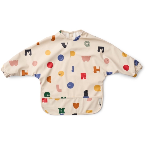 Liewood Slabbetjes - Merle - Tekens/Sandy - Liewood - OneSize - Slabbetjes