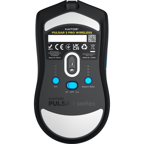 HATOR Pulsar 3 Pro Wireless RGB Zwart