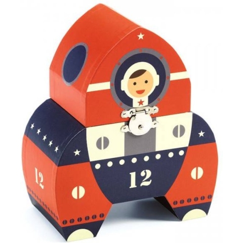 Djeco - Djeco Muziek- en Opbergdoosje Polo 12