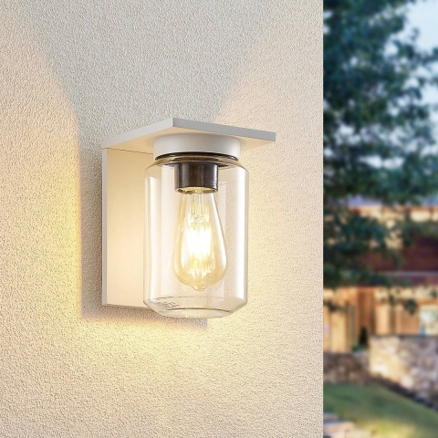 Lucande - Semka Buiten Wandlamp White