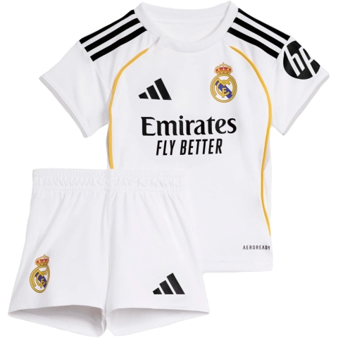 adidas Performance Voetbalkleding - Real Madrid - Wit m. Logo - adidas Performance - 1 jaar (80) - Voetbalkleding