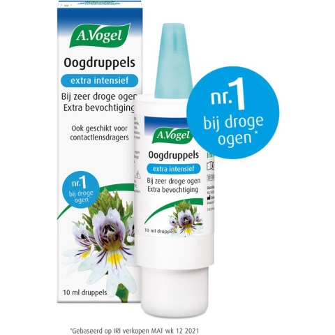 A.Vogel Oogdruppels extra intensief druppels - Bij zeer droge ogen, extra bevochtiging. - 10 ml