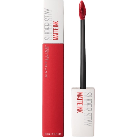 Maybelline New York - SuperStay Matte Ink Lipstick - 20 Pioneer - Rood - Matte, Langhoudende Lippenstift - 5 ml