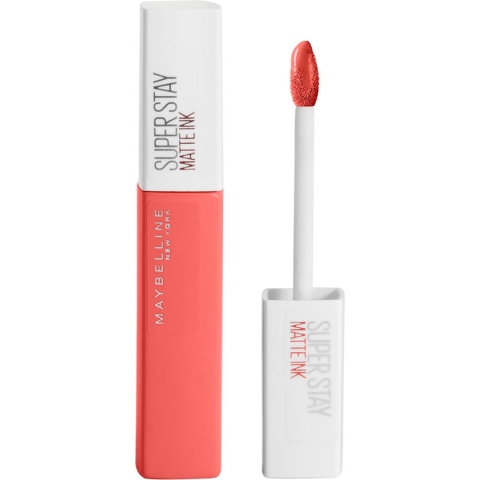 Maybelline New York - SuperStay Matte Ink Lipstick - 130 Self-Starter - Nude - Matte, Langhoudende Lippenstift - 5 ml