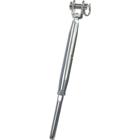 Marinetech Wantspanner M12 met Gaffel en Walsterminal Gelast BL: 5100kg