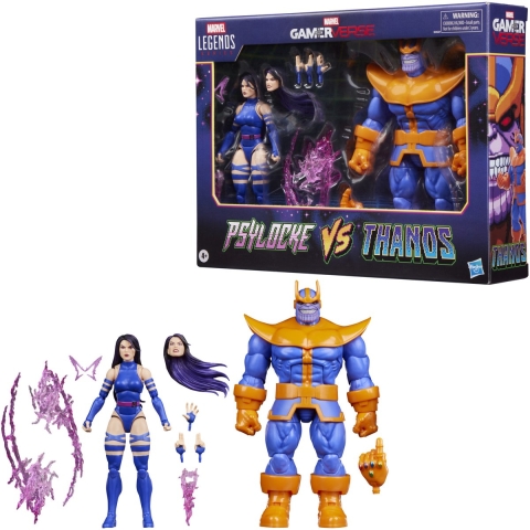 Hasbro Marvel Legends Psylocke vs. Thanos