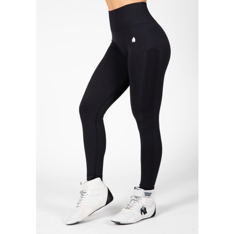 Gorilla Wear Hilton Seamless Legging - Zwart - M/L