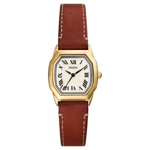 Harlow horloge voor dames, Quartz uurwerk met drie handen en een roestvrij stalen of leren band