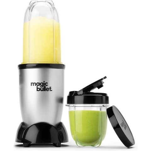 Magic Bullet Original - Blender - Incl. To Go Bekers - met Digitaal Receptenboek - Zilver