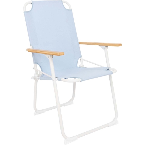 Bo-Camp - Pastel - Stoel - Mosset - M - Blauw