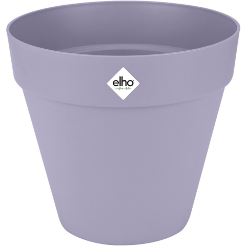 Elho Loft Urban Rond 40 - Bloempot voor Buiten -Ø 38.5 x H 35.3 cm - Lavendel lila