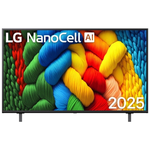 LG Nanocell NANO81 (2025) - 50"TV - Zwart