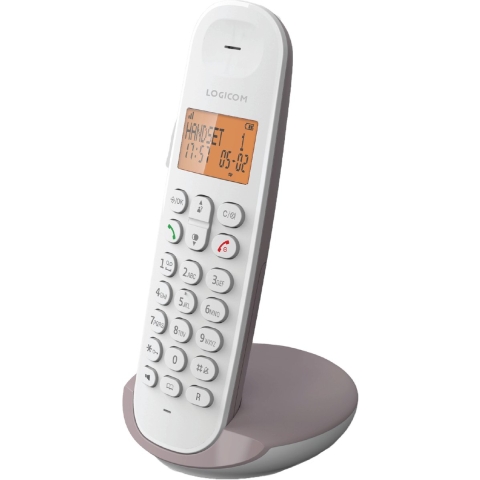 Logicom ILOA 150 - Draadloze Huistelefoon - Handsfree - Taupe