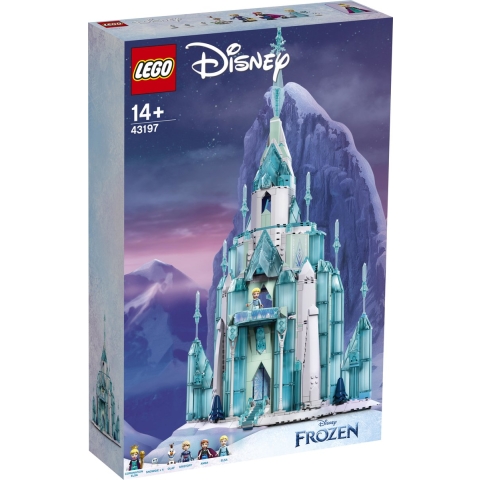 LEGO Disney Frozen 2 - Het IJskasteel (43197) - 1709 onderdelen - Inclusief Anna Elsa Kristoff Olaf (4 figuren)