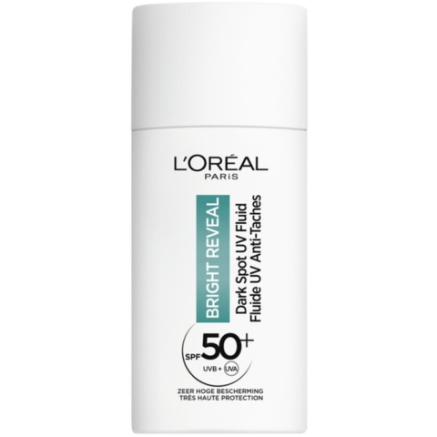 2x L'Oréal Bright Reveal Dark Spot UV Fluid SPF 50 50 ml