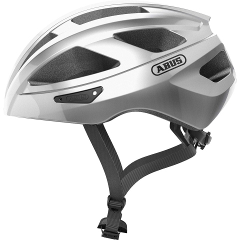 Abus Macator - Fietshelm - Verstelbaar met goede ventilatie - Gleam Silver S
