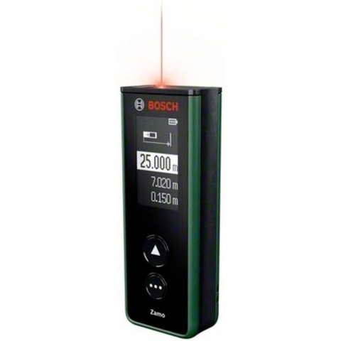 Bosch Zamo - Laserafstandmeter - Meetbereik tot 25 m - Oplaadbaar via USB-C®
