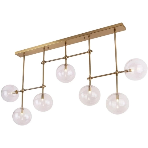 Maxlight Lollipop - Hanglamp - 140 X 75 Cm - Messing